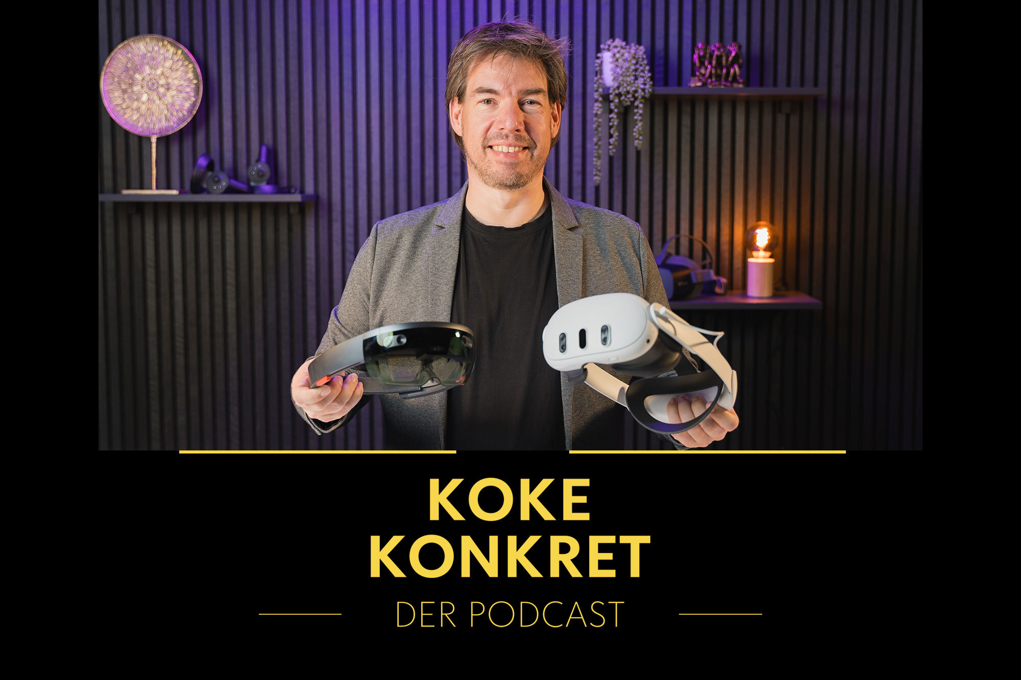 Dirk Koke, Experte für Augmented und Virtual Reality, präsentiert neuestes VR und AR Innovationen.