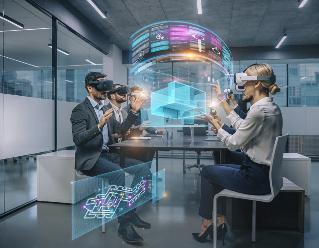 Teamwork mit Spatial Computing.