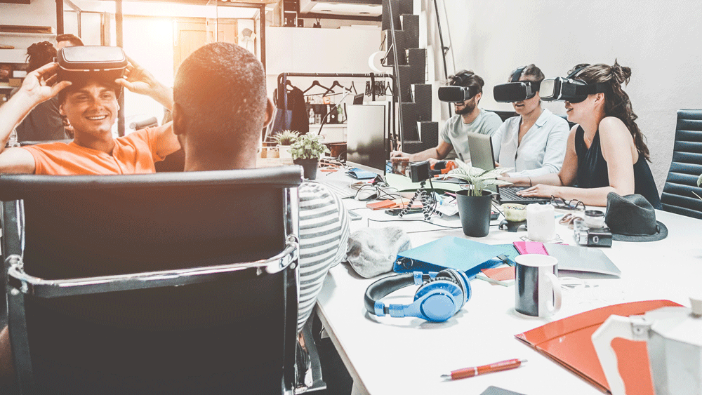 Schulungen und Workshops in Virtual Reality sind zusätzliches Teambuilding