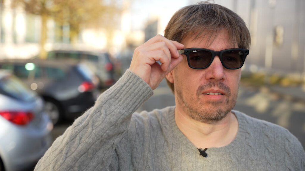 AR-Brille im Einsatz