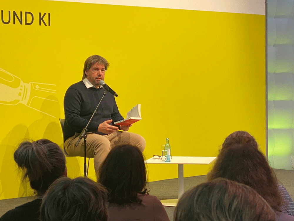 Lesung von Dirk Koke aus "Was zur Hölle ist Realität?" auf der Leipziger Buchmesse