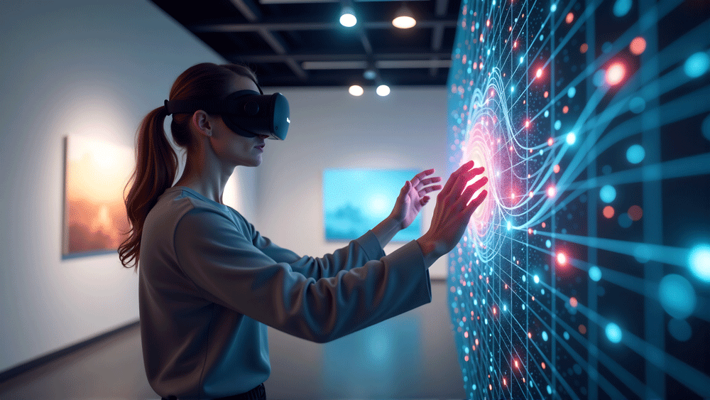 Mit VR und AR kann Kunst zum interaktiven Kunstwerk werden.