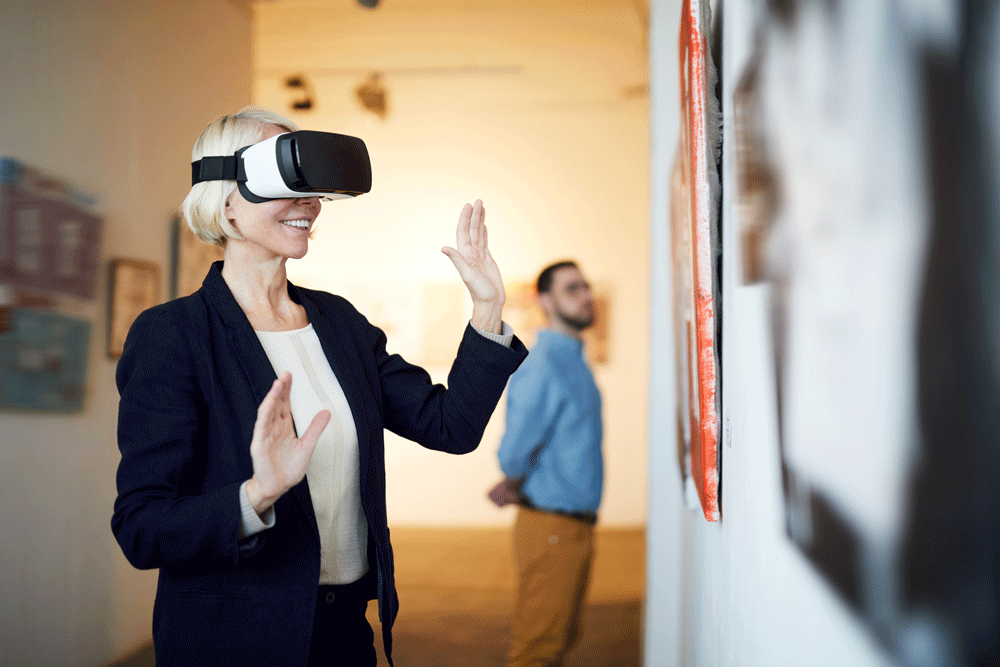 VR bereichert die Kunstausstellung