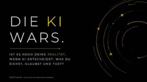 Die KI war’s – Titelgrafik zu Dirk Kokes Keynote auf der Frankfurter Buchmesse 2026